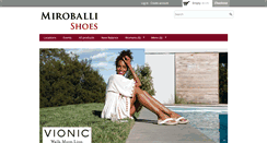 Desktop Screenshot of miroballishoes.com